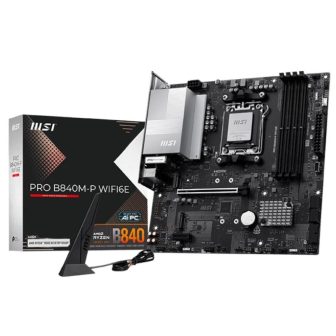 MSI PRO B840M-P WIFI6E AMD B840 Motherboard AM5 Socket Micro ATX