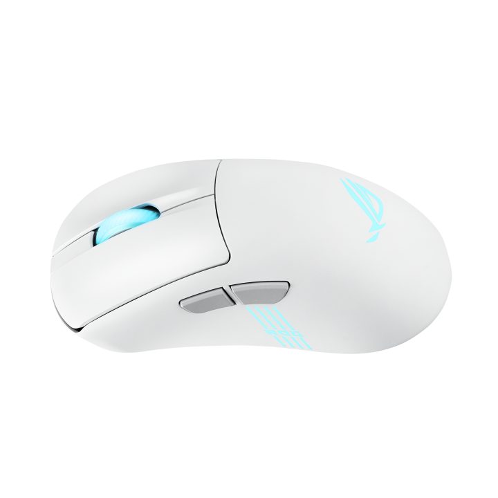 ASUS ROG Keris II Origin WHT Right-Handed Gaming Mouse RF Wireless +…