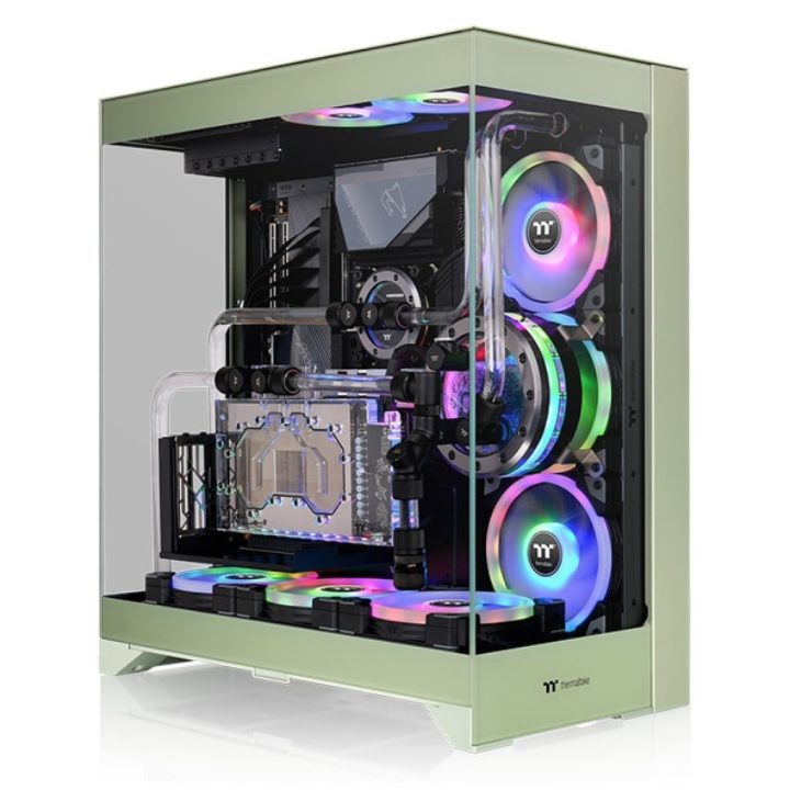 Thermaltake CTE E550 TG Torre Média Verde (CA-1Z8-00MEWN-00)