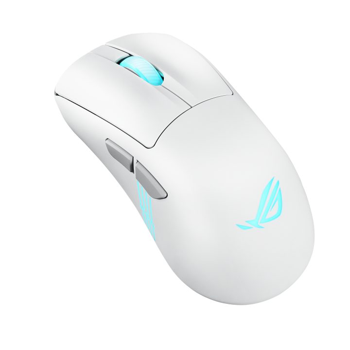 ASUS ROG Keris II Origin WHT Right-Handed Gaming Mouse RF Wireless +…