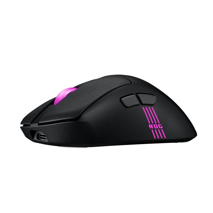 ASUS ROG Keris II Origin BLK rato de jogo para destros RF Wireless +…