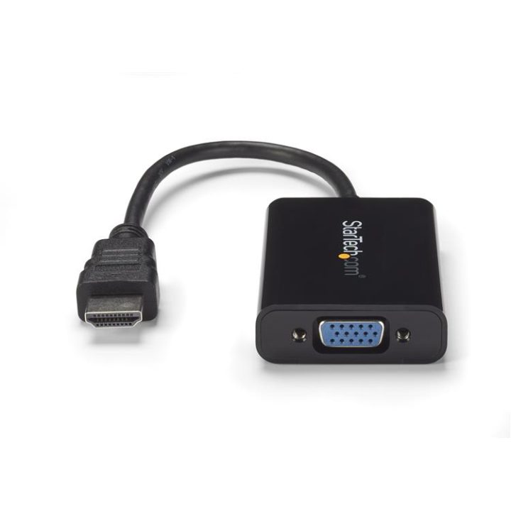 StarTech.com External HDMI® to VGA Adapter Cable Converter -…