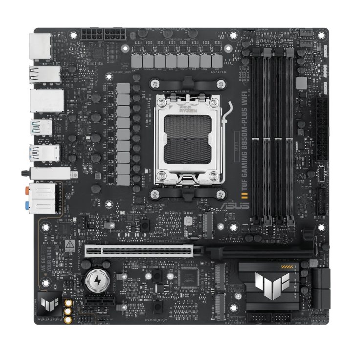 ASUS TUF GAMING B850M-PLUS WIFI AMD B850 AM5 Socket Micro ATX