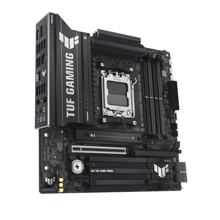 ASUS TUF GAMING B850M-PLUS WIFI AMD B850 AM5 Socket Micro ATX