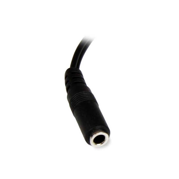 StarTech.com Cable Adaptador de 15cm de Audio Estéreo Mini Jack de…