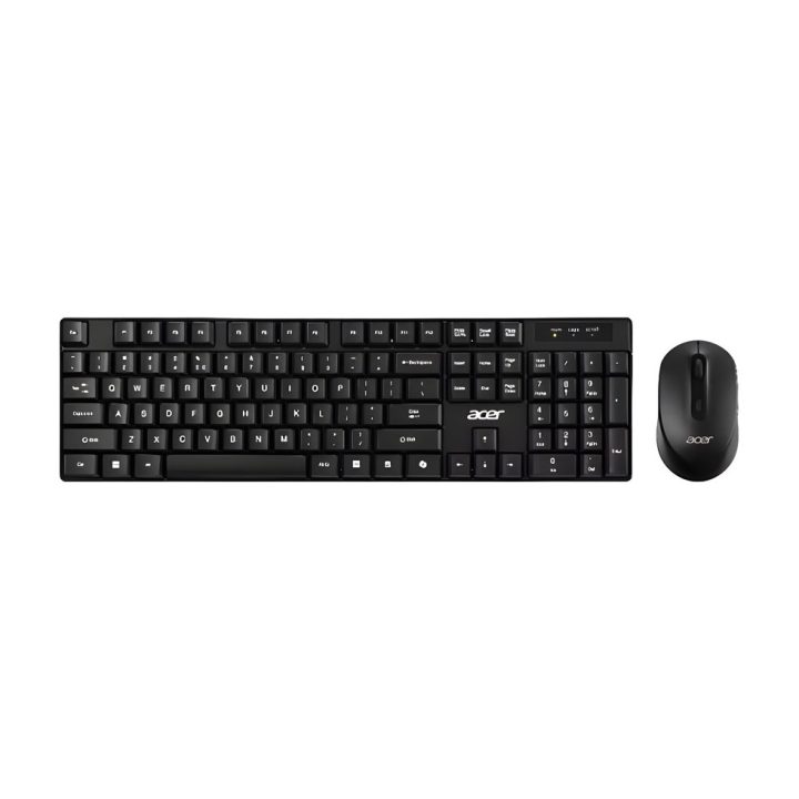Acer AAK400 Keyboard Mouse Included Office USB Black, Eggplant