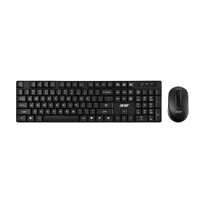 Acer AAK400 Keyboard Mouse Included Office USB Black, Eggplant