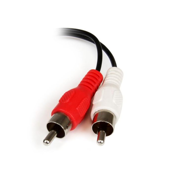 StarTech.com Cable Adaptador de 15cm de Audio Estéreo Mini Jack de…