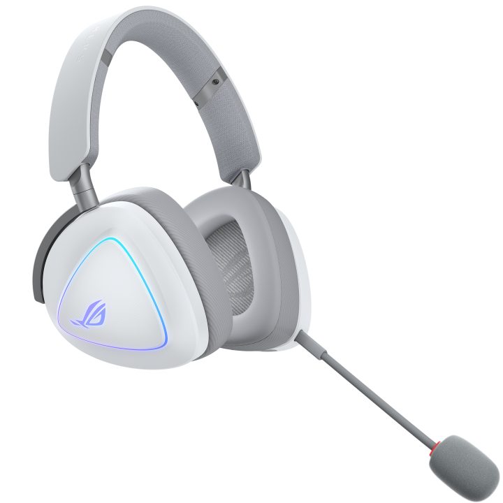 ASUS ROG Delta II wireless and wired over-ear headphones…