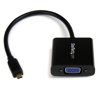 StarTech.com Adaptador Conversor Micro HDMI a VGA para Smartphones /…