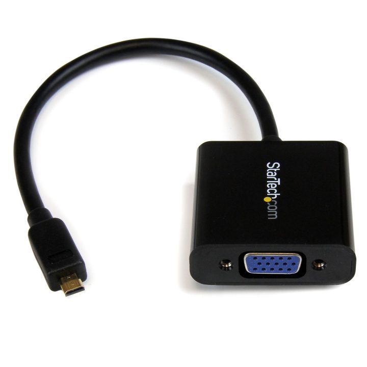 StarTech.com Micro HDMI to VGA Adapter for Smartphones / Ultrabooks /…