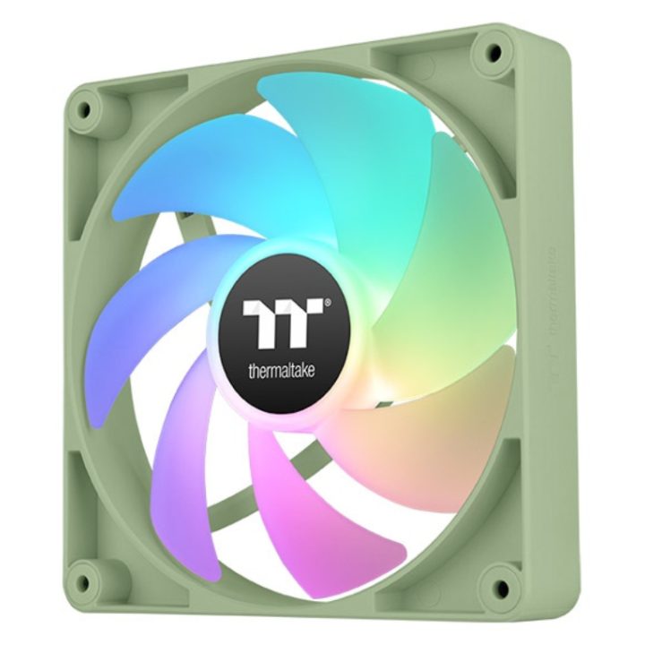 Thermaltake Matcha Green CT120 Computer Case Fan 12 cm Green, White 2…