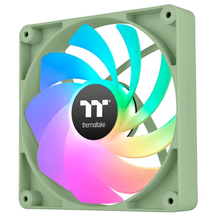 Thermaltake Matcha Green CT120 Computer Case Fan 12 cm Gray 2…