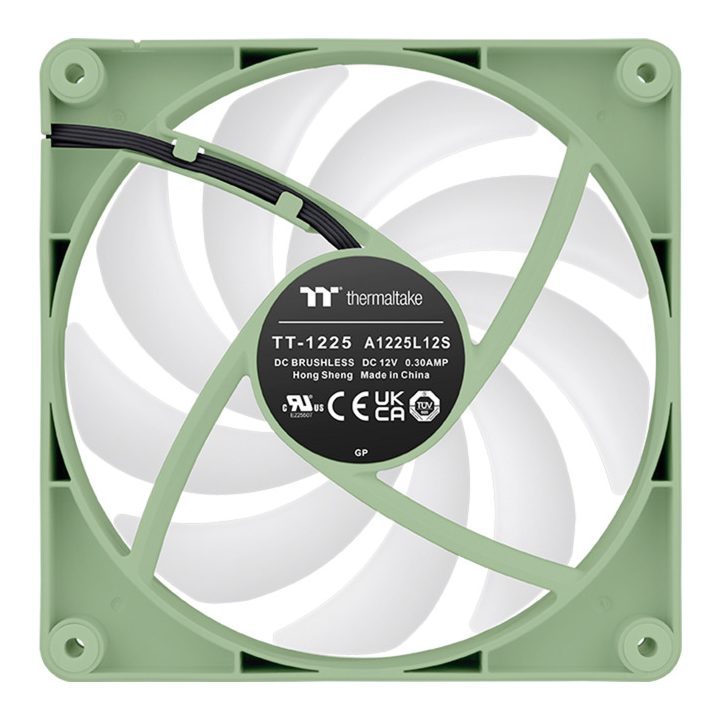 Thermaltake Matcha Green CT120 Computer Case Fan 12 cm Gray 2…