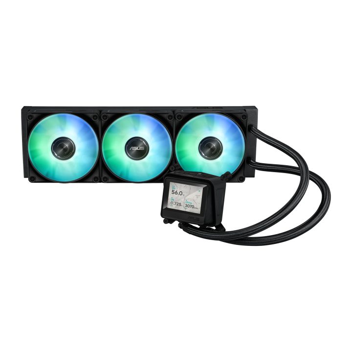 ASUS MAX GAMING LC 360 ARGB LCD All-in-One Liquid CPU Cooler 12 cm…