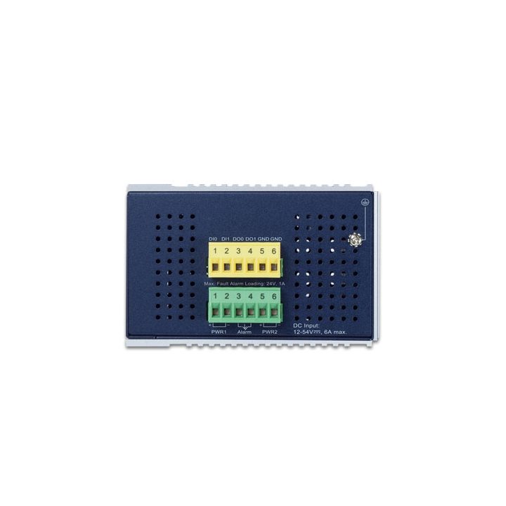 PLANET Industrial 8-Port GE PoE+ 2*1G SFP+ 2*2.5G SFP - 8-Port…
