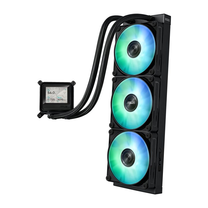 ASUS MAX GAMING LC 360 ARGB LCD All-in-One Liquid CPU Cooler 12 cm…
