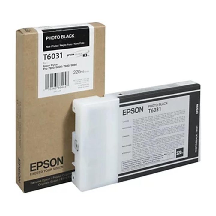 Epson T603100 Photo Black Ink Cartridge