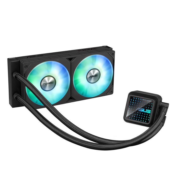 ASUS Prime LC 240 ARGB Computer Case All-in-One Liquid Cooling System…