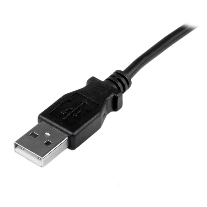 StarTech.com Cable de 1m Mini USB - A a Mini B Acodado en Ángulo…