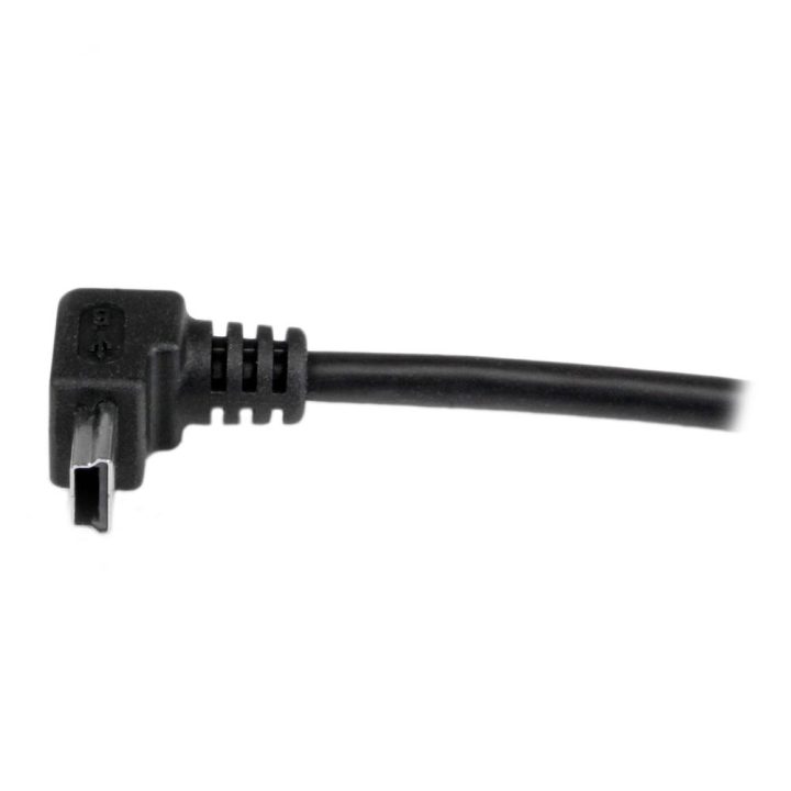 StarTech.com Cable de 1m Mini USB - A a Mini B Acodado en Ángulo…