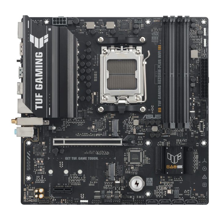 ASUS TUF GAMING A620AM-PLUS WIFI AMD A620A AM5 Socket Micro ATX
