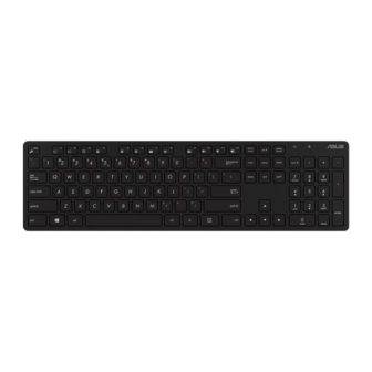 ASUS W5000 teclado Ratón incluido Oficina RF inalámbrico Negro
