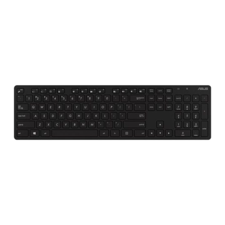 ASUS W5000 Keyboard Mouse Included Office RF Wireless Black