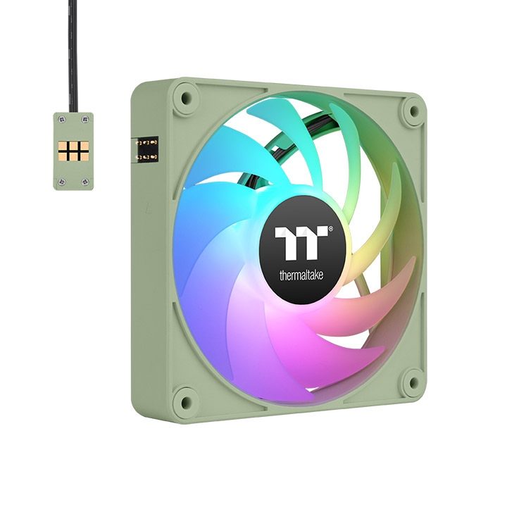 Thermaltake CL-F196-PL12MG-A Computer Cooling System Computer Case…