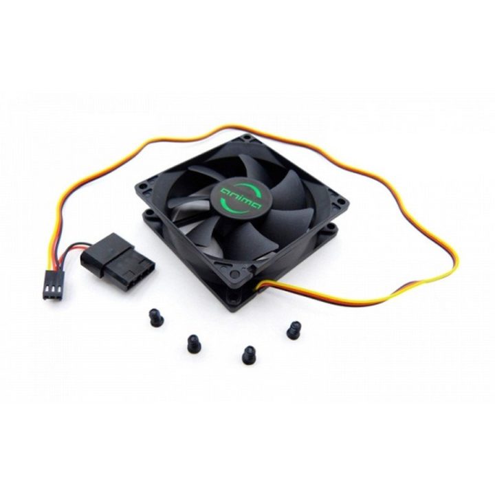 Tacens Anima AF8, PC Fan, 8cm, 12v, 12dB, 7 Blades, 1800 RPM, Black