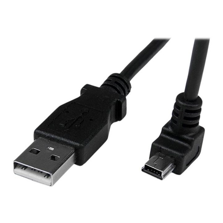 StarTech.com Cabo Adaptador 2m USB A Macho a Mini USB B Macho Acodado…