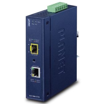 PLANET Industrial 1-Port Internal Media Converter Blue (IGT-900-1T1S)