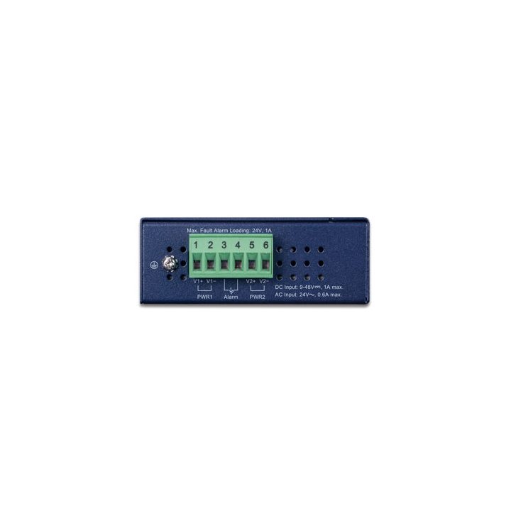 PLANET Industrial 1-Port convertidor de meio Interno Azul…
