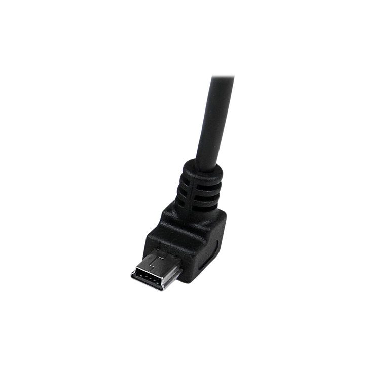StarTech.com 2m USB A Male to Mini USB B Male Right Angle Down…