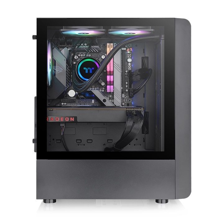 Thermaltake S200 TG ARGB Mid Tower Black (CA-1X2-00M1WN-00)