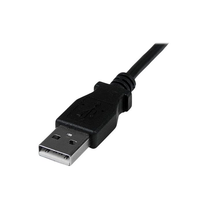 StarTech.com Cabo Adaptador 2m USB A Macho a Mini USB B Macho Acodado…