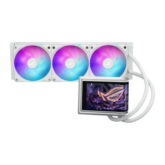 ASUS ROG RYUO IV 360 ARGB WHT CPU All-in-One Liquid Cooler 12 cm White