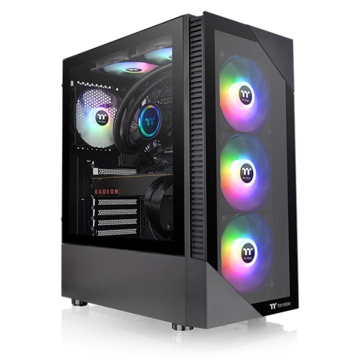 Thermaltake View 200 TG ARGB Mid-Tower Case Black (CA-1X3-00M1WN-00)