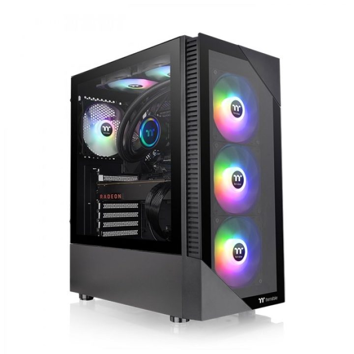 Thermaltake View 200 TG ARGB Mid-Tower Case Black (CA-1X3-00M1WN-00)