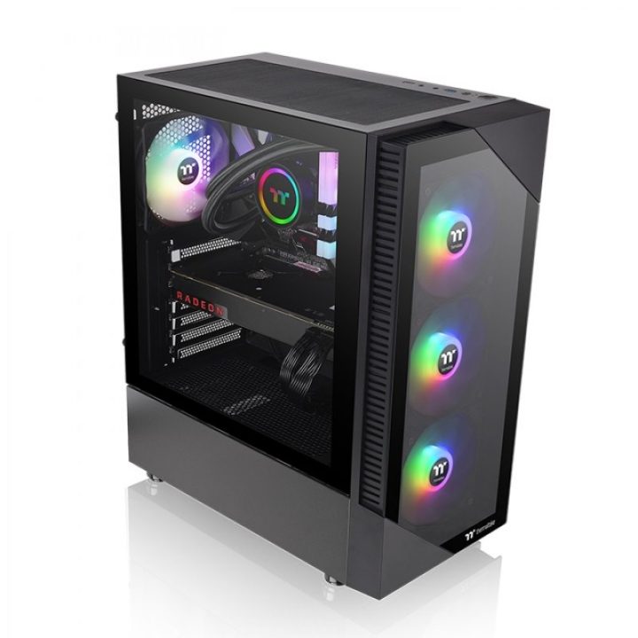 Thermaltake View 200 TG ARGB Mid-Tower Case Black (CA-1X3-00M1WN-00)