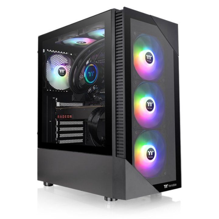 Thermaltake View 200 TG ARGB Mid-Tower Case Black (CA-1X3-00M1WN-00)