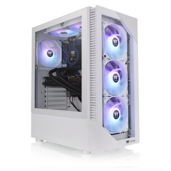 Thermaltake View 200 TG Snow ARGB Midi Tower Blanco (CA-1X3-00M6WN-00)