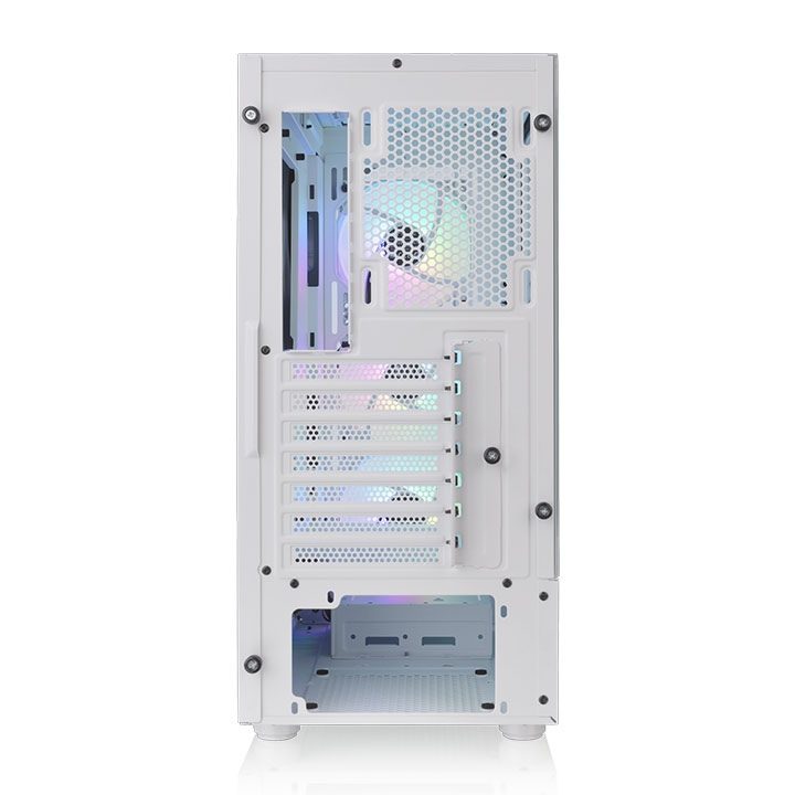 Thermaltake View 200 TG Snow ARGB Mid-Tower Case White…