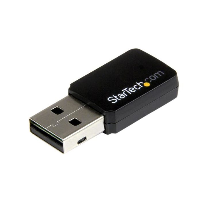 StarTech.com Mini Adaptador de Rede USB 2.0 Sem Fios Wireless-AC de…