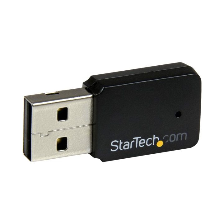 StarTech.com USB 2.0 Wireless-AC Dual Band Mini Network Adapter AC600…
