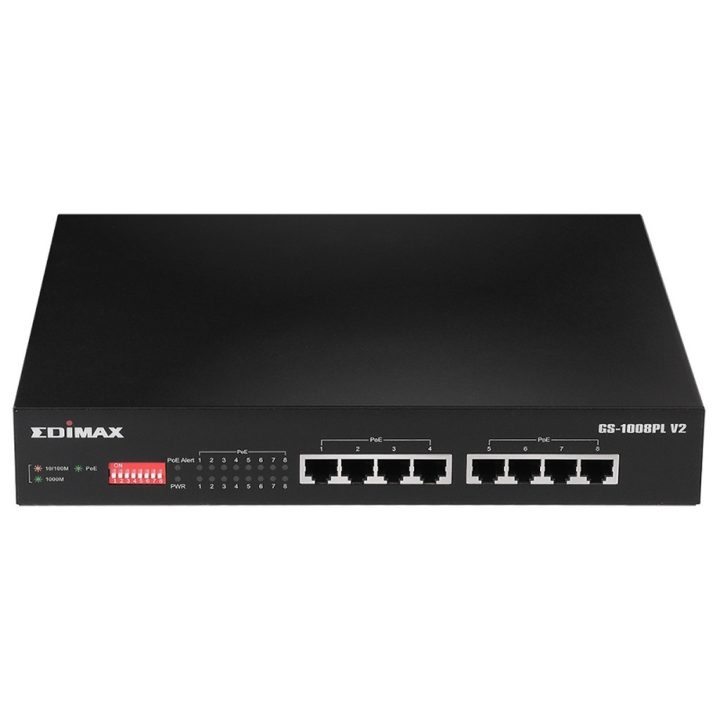 Edimax GS-1008PL V2 8xGbE PoE+ Switch