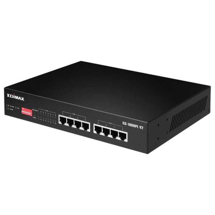 Edimax GS-1008PL V2 8xGbE PoE+ Switch