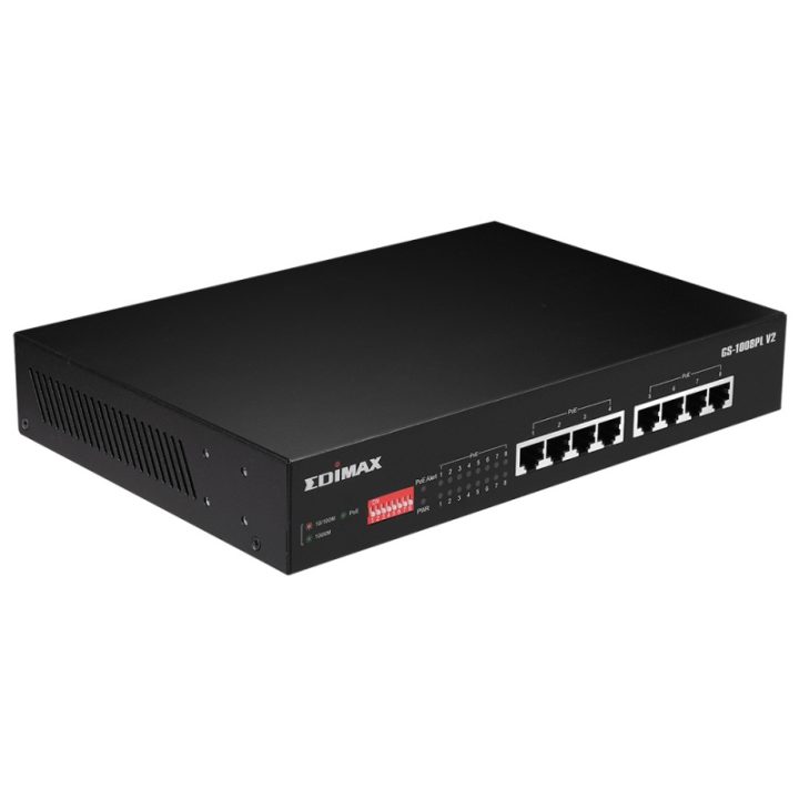 Edimax GS-1008PL V2 8xGbE PoE+ Switch