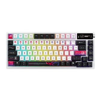 ASUS ROG Azoth X teclado Juego USB + RF Wireless + Bluetooth Negro…