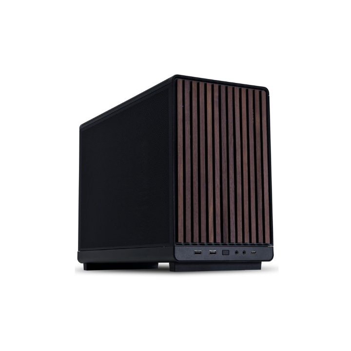 Lian Li A3 Wood Glass Version Black m-ATX Case (G99.A3X-WDG.00)